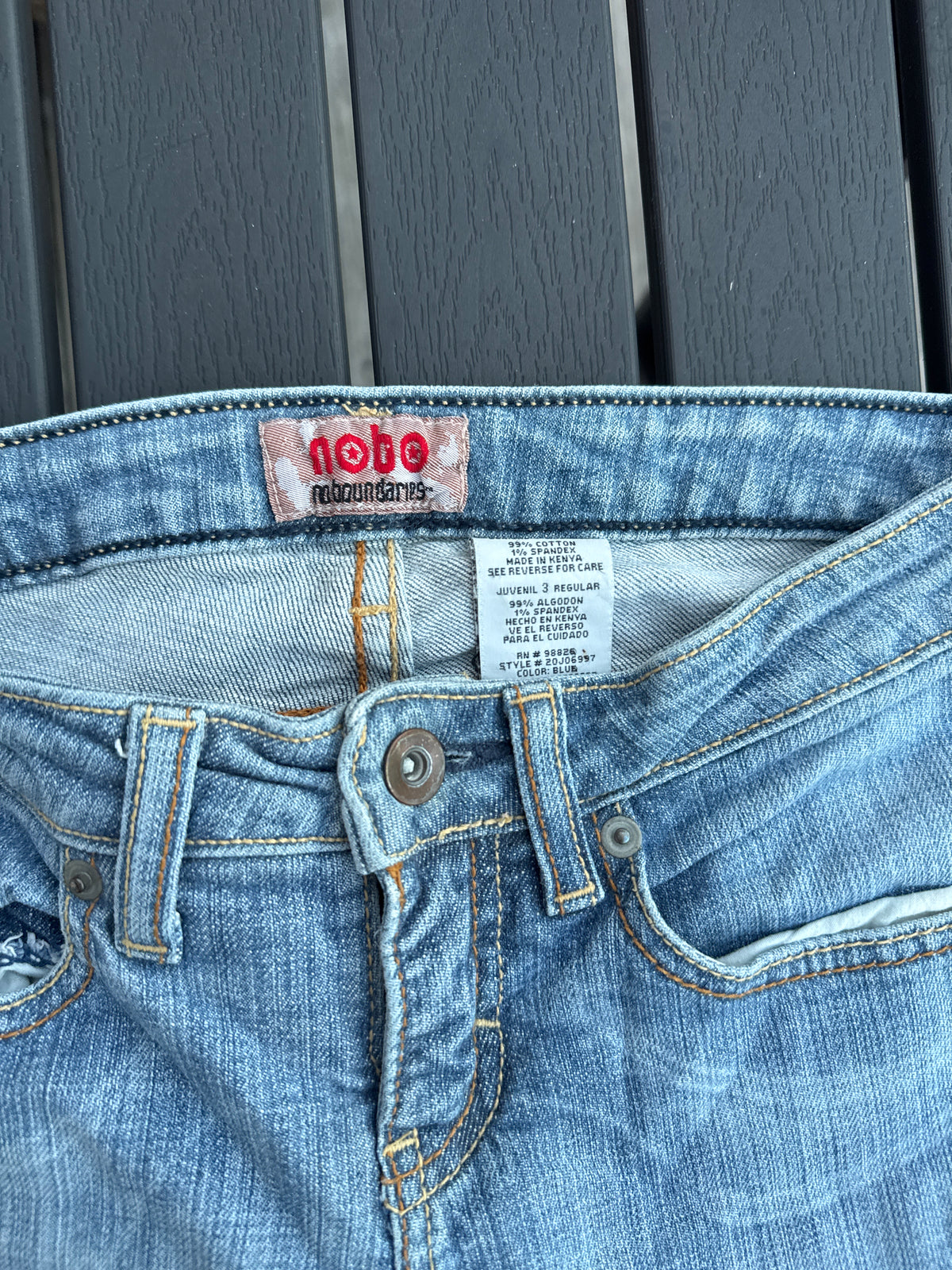 Lågmidjade jeans stl: XS