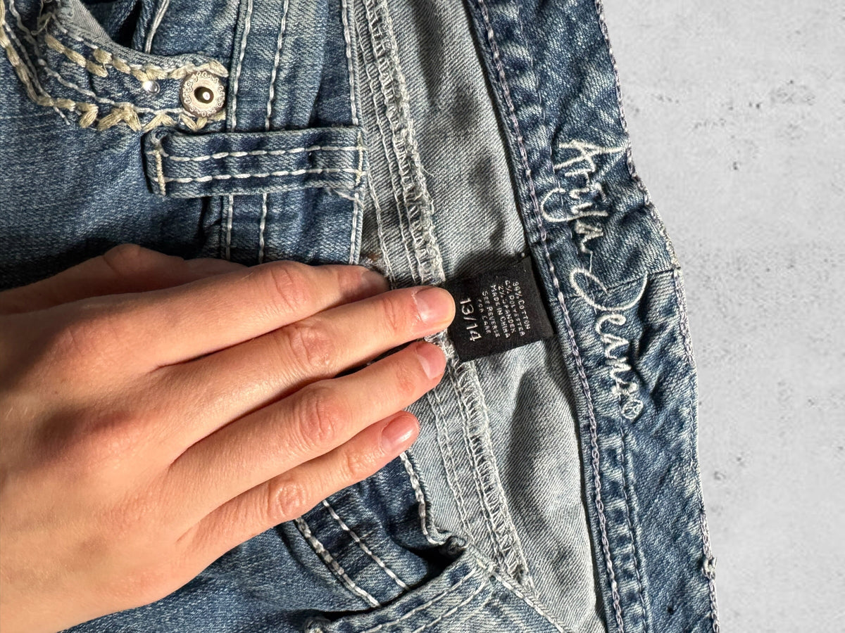 Lågmidjade jeans stl: M