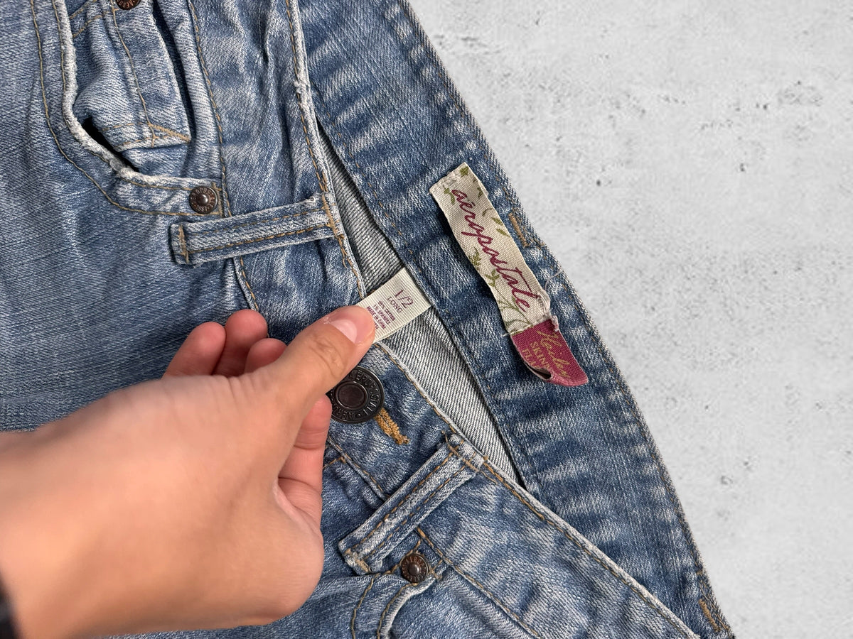 Lågmidjade jeans stl: XS