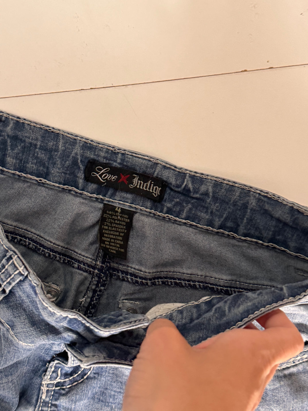 Jeans kjol stl: XS