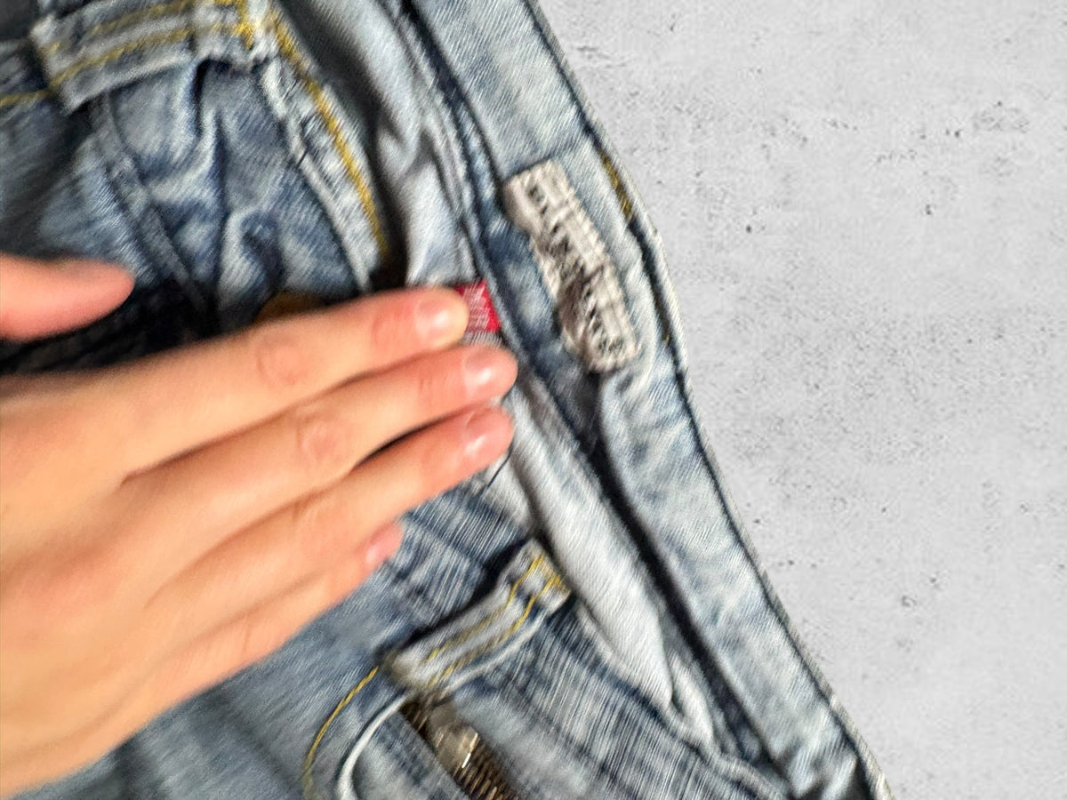 Lågmidjade jeans stl: S