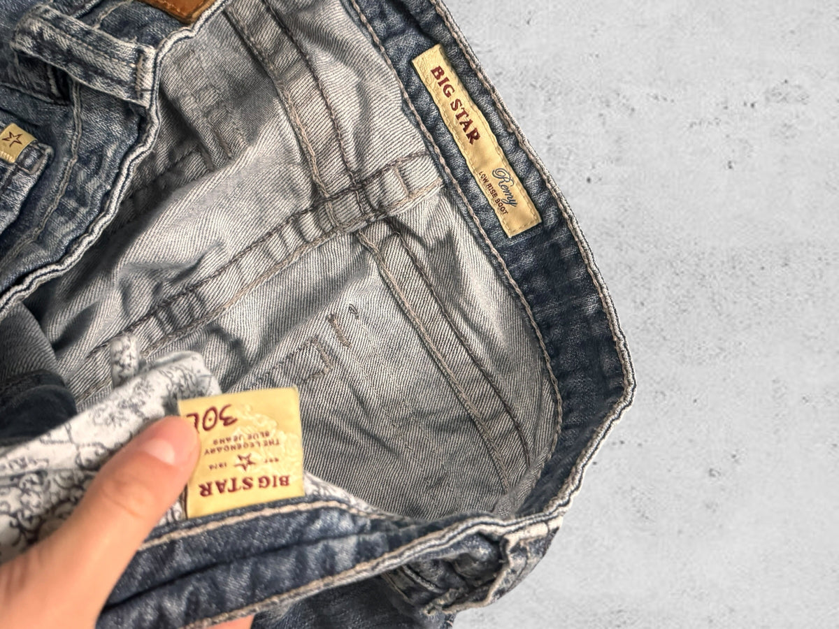 Lågmidjade jeans stl: M/L