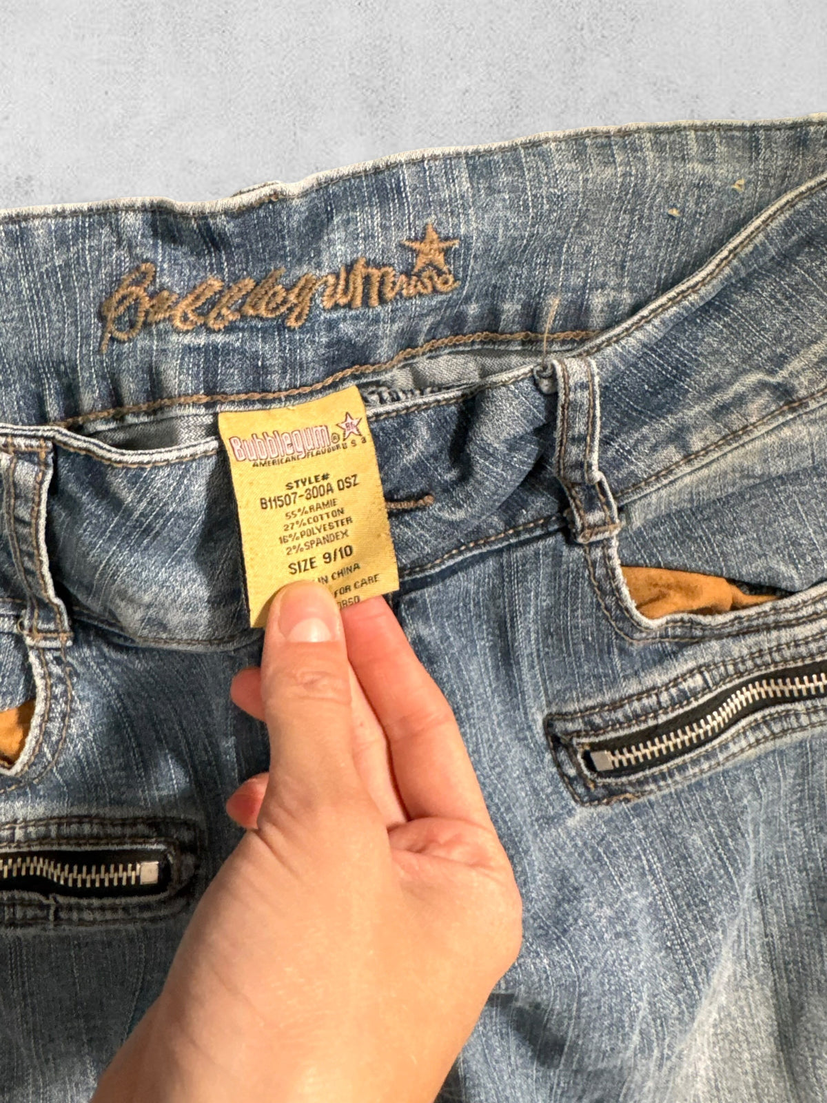 Lågmidjade jeans stl: S