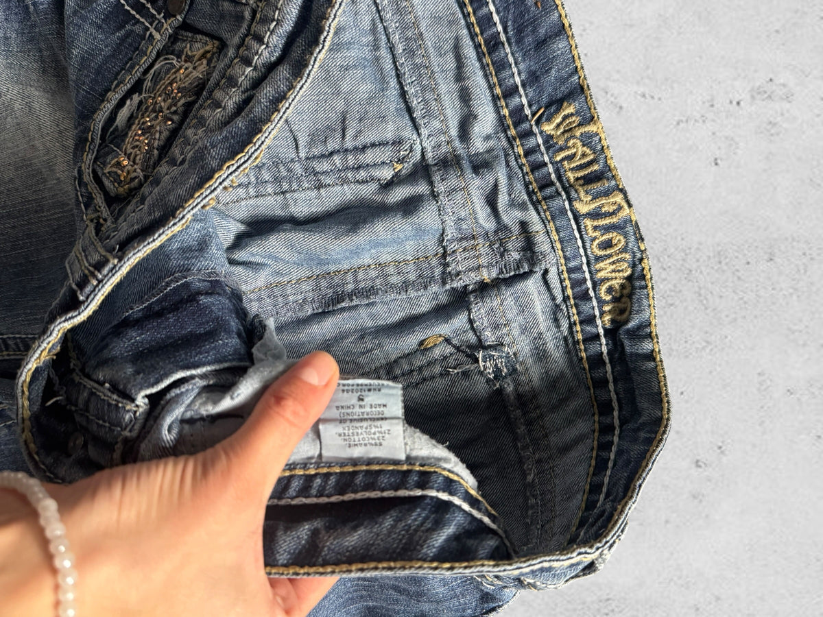 Lågmidjade jeans stl: M