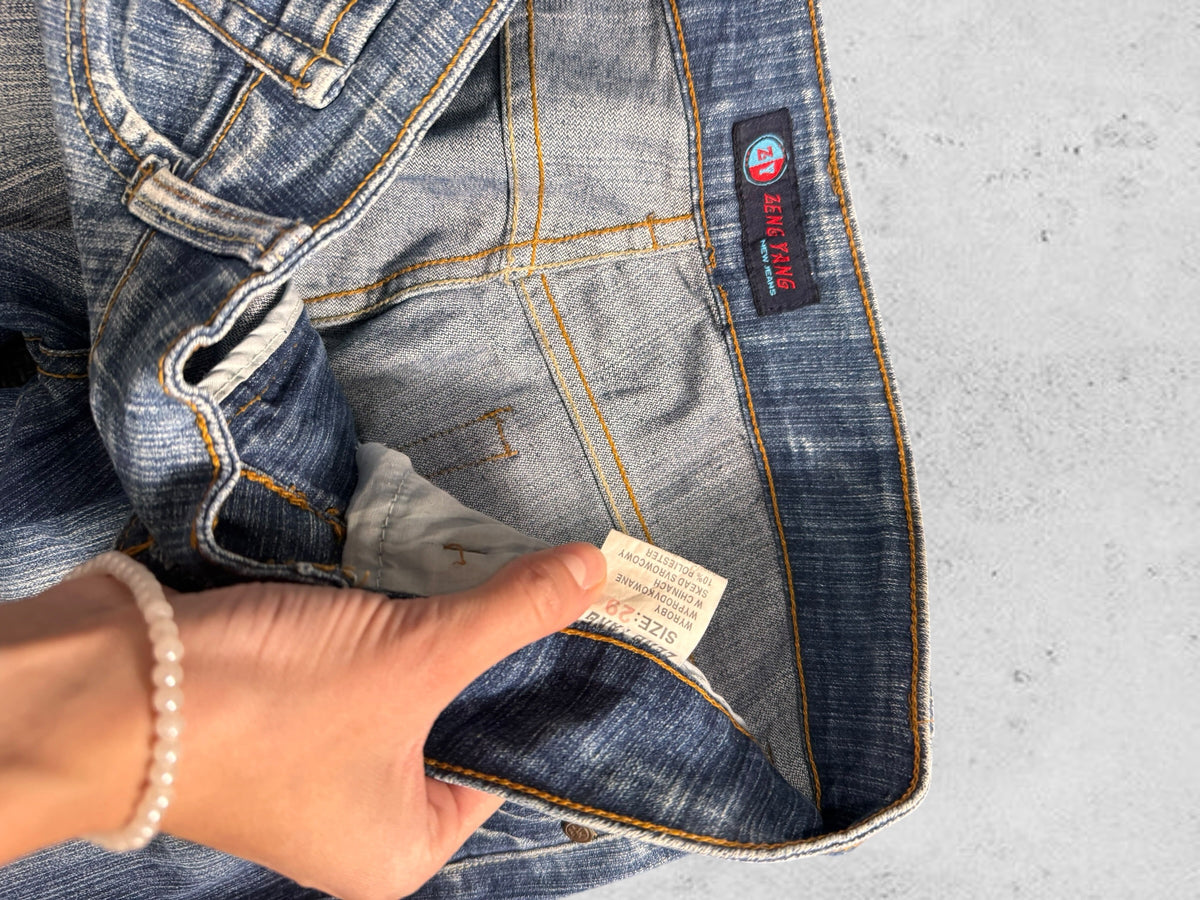 Lågmidjade jeans stl: M