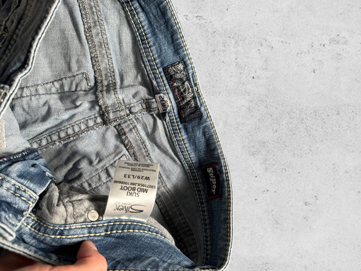 Lågmidjade jeans stl: S
