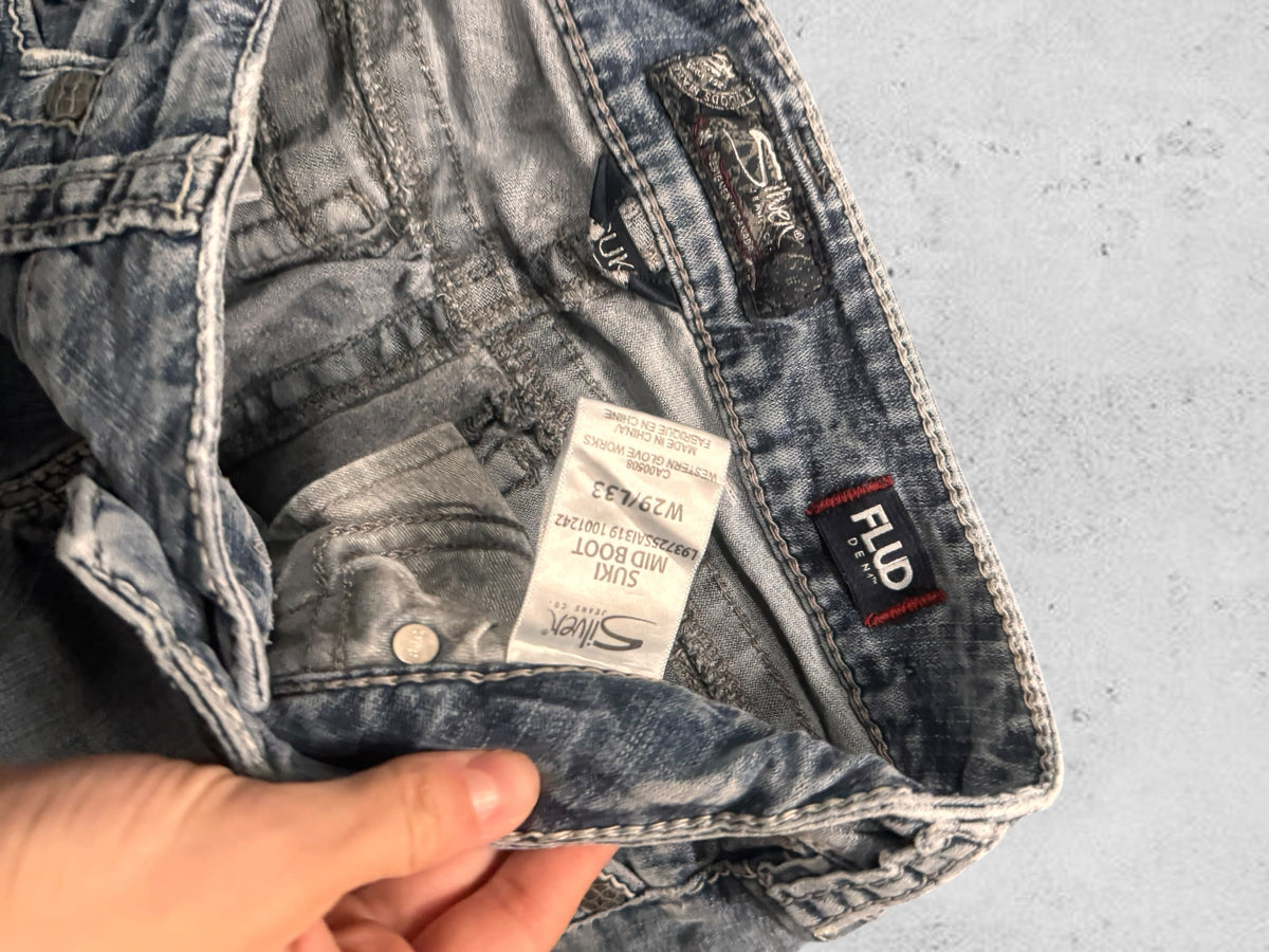 Lågmidjade jeans stl: XS