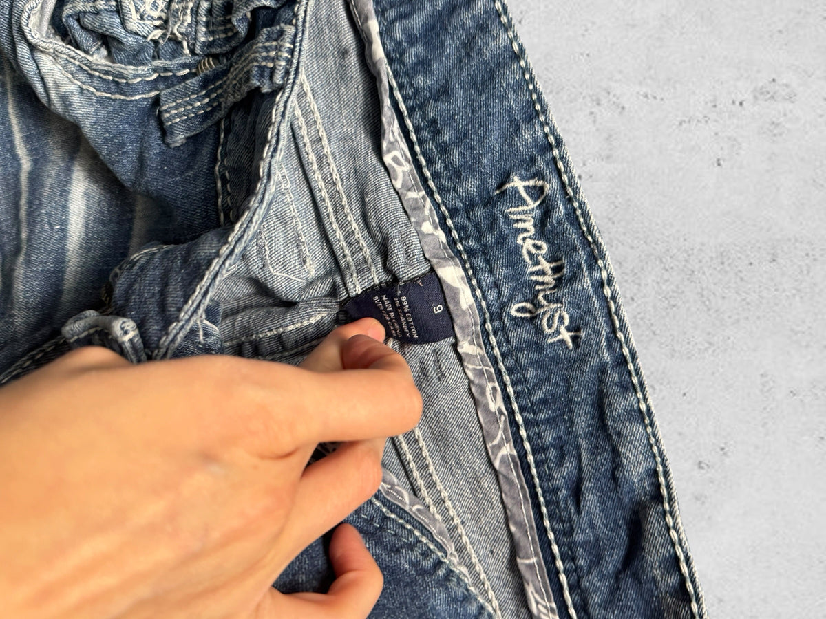 Lågmidjade jeans stl: S/M