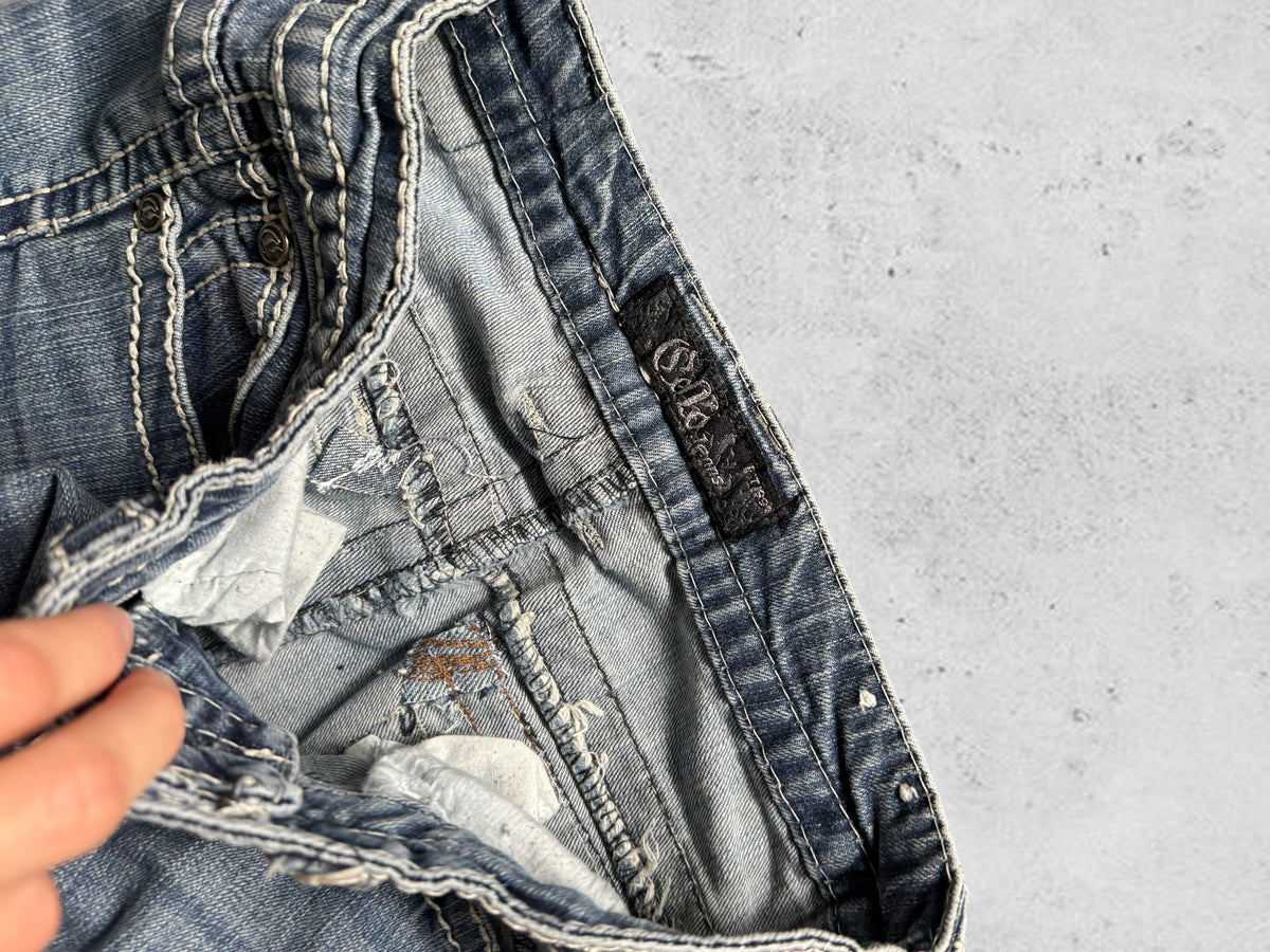Lågmidjade jeans stl: XXS