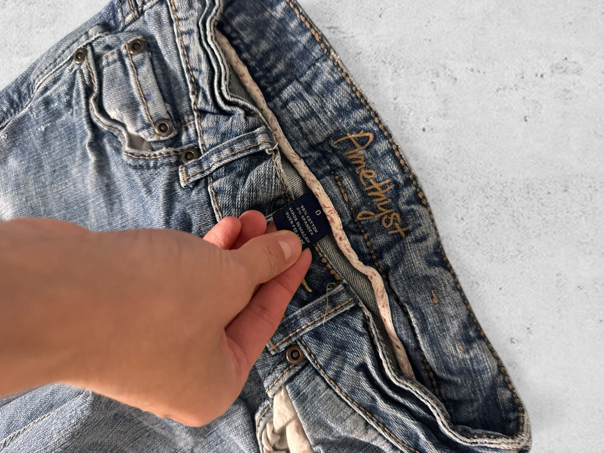 Lågmidjade jeans stl: XXS