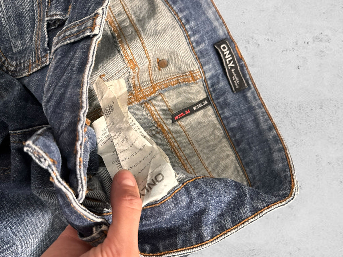 Lågmidjade jeans stl: S