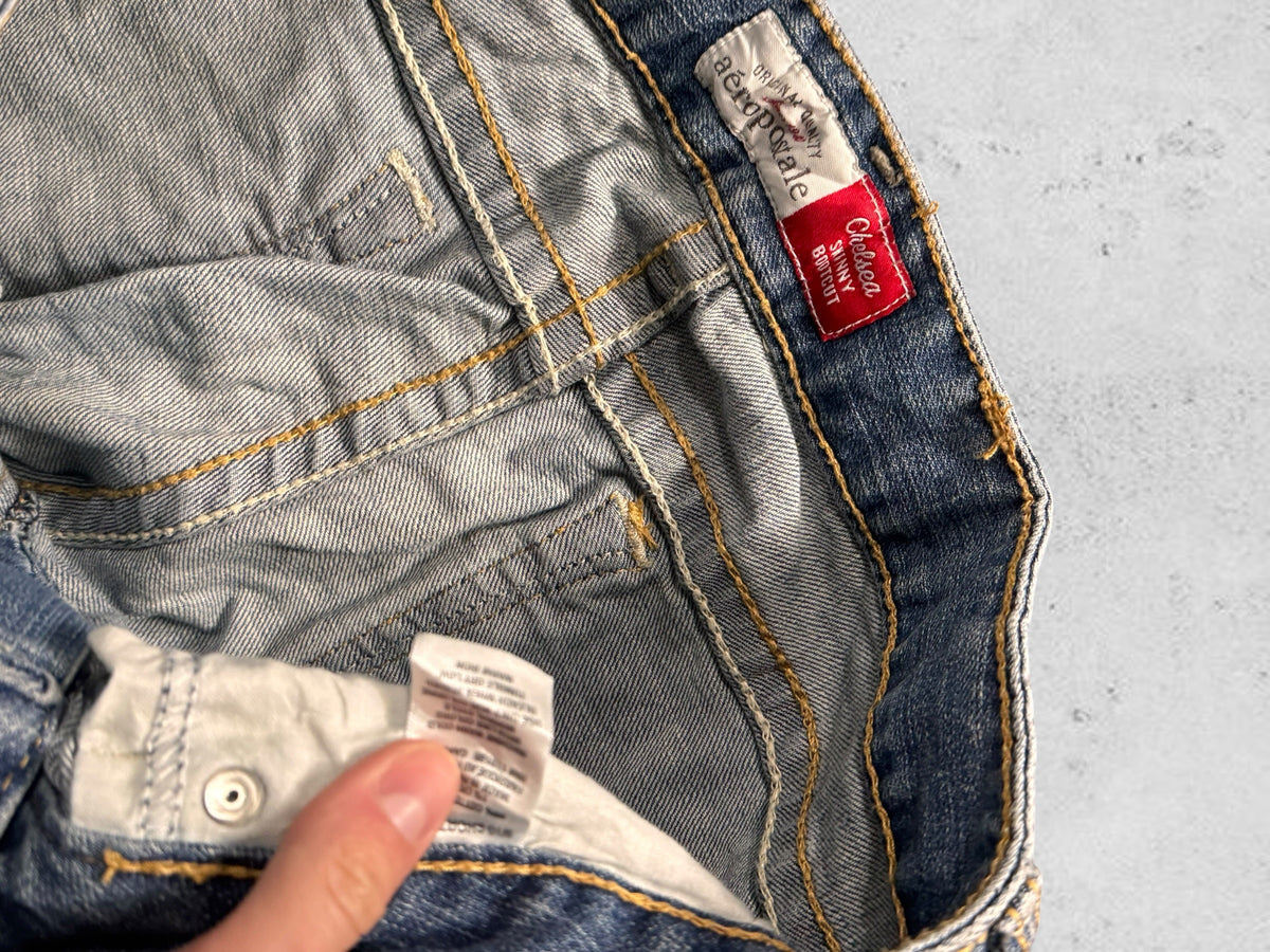 Lågmidjade jeans stl: S