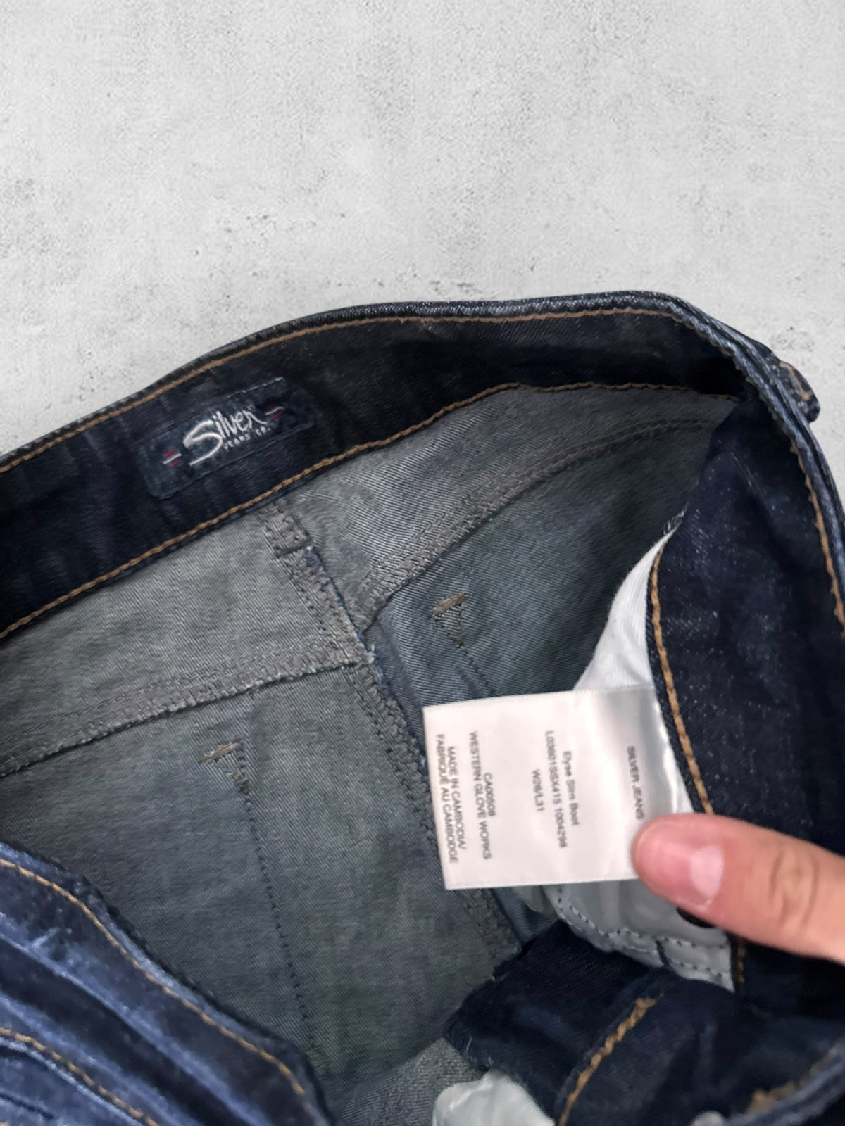 Jeans size: XS
