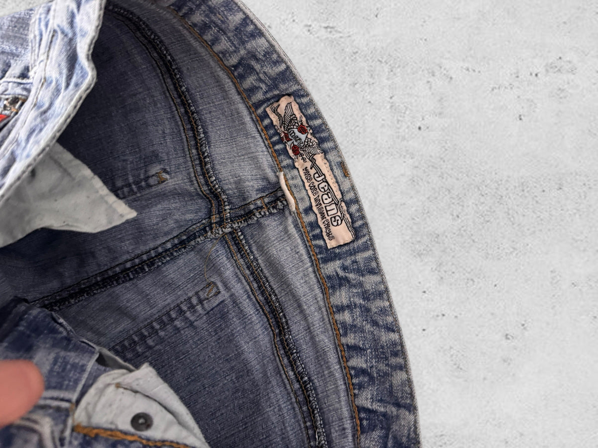 Lågmidjade jeans stl: XS