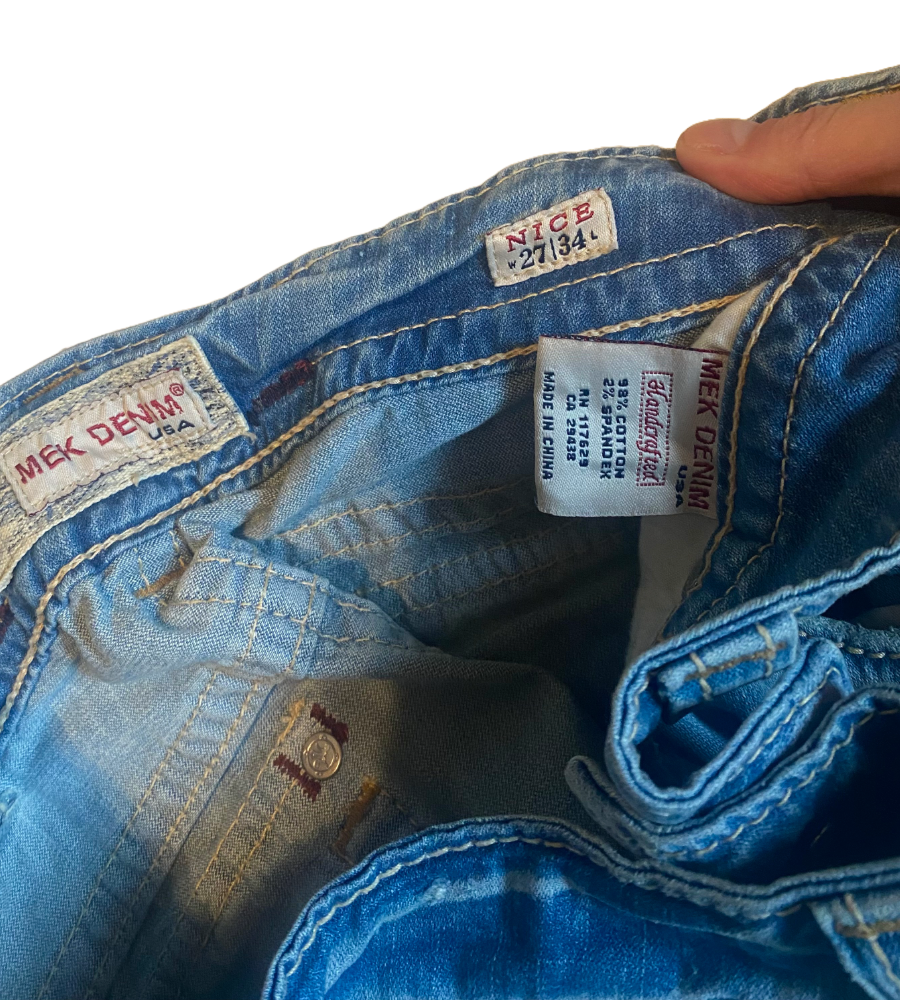 Low-rise jeans – size: S