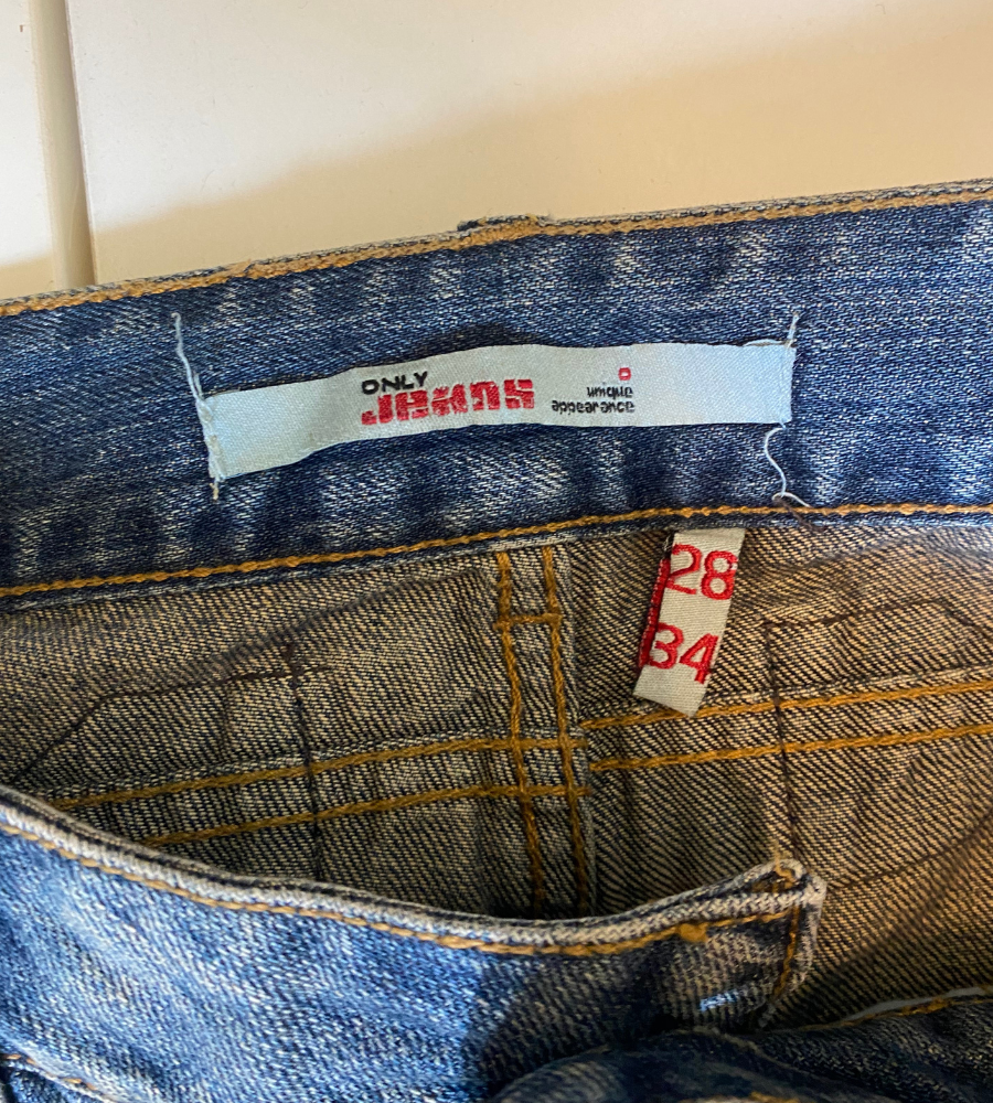 Lågmidjade jeans – stl: S