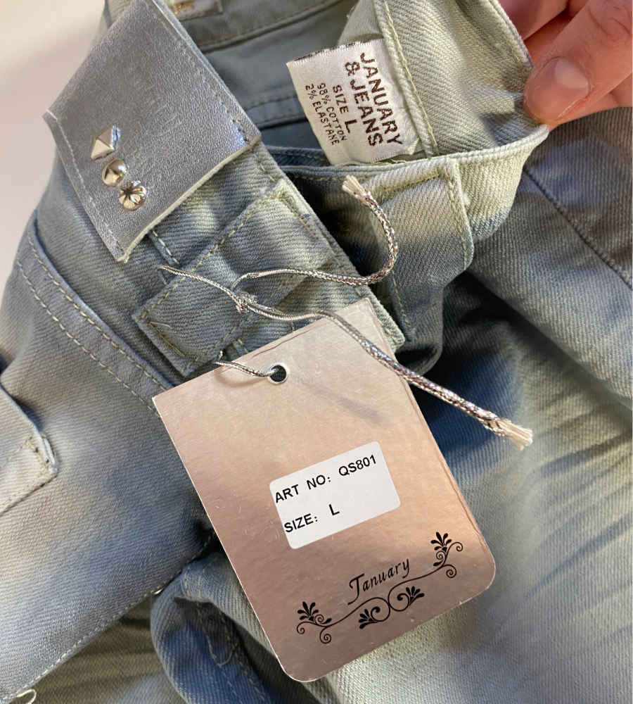 Lågmidjade jeans – stl: XS