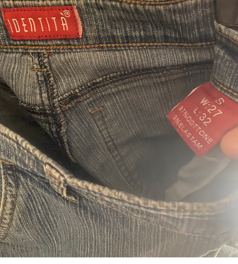 Lågmidjade jeans – stl: XS