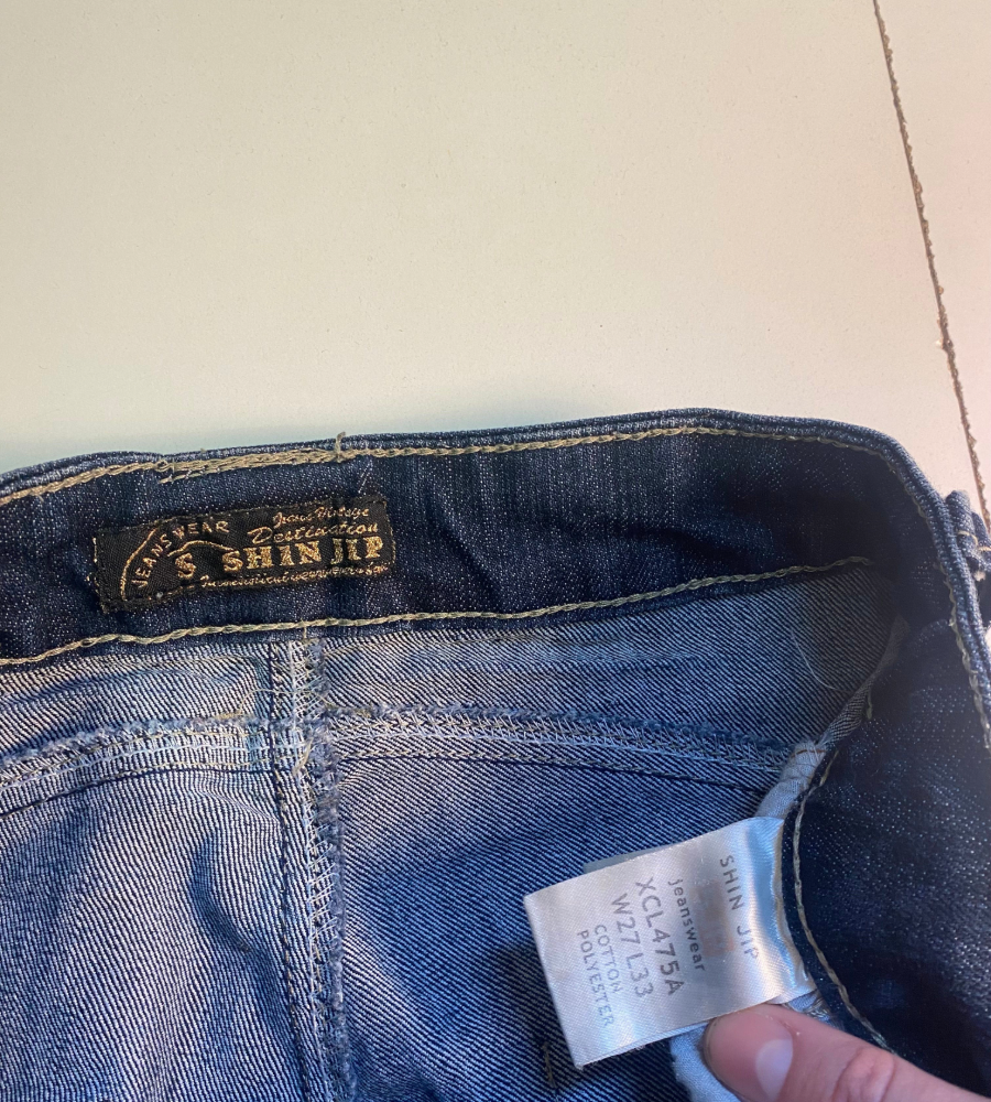 Lågmidjade jeans – stl: XS