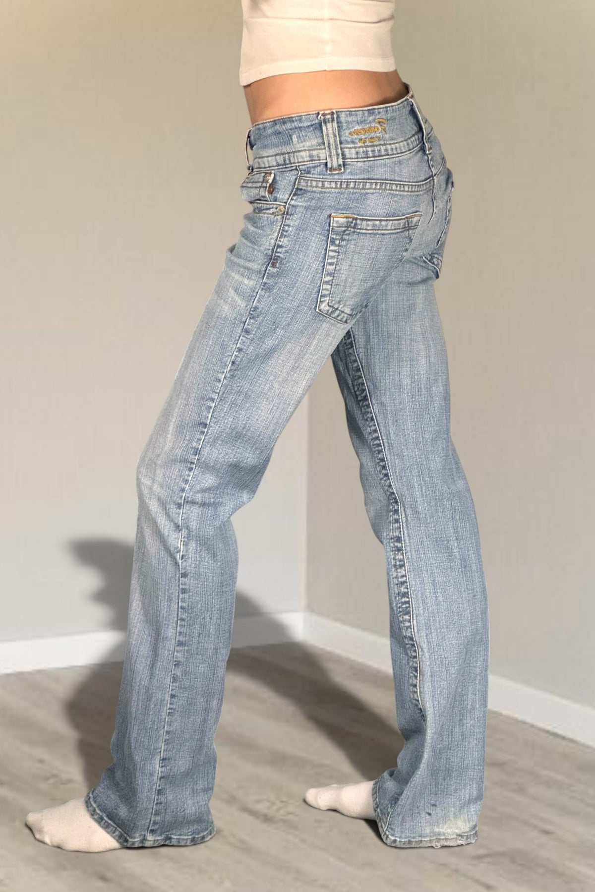Lågmidjade jeans stl: XS