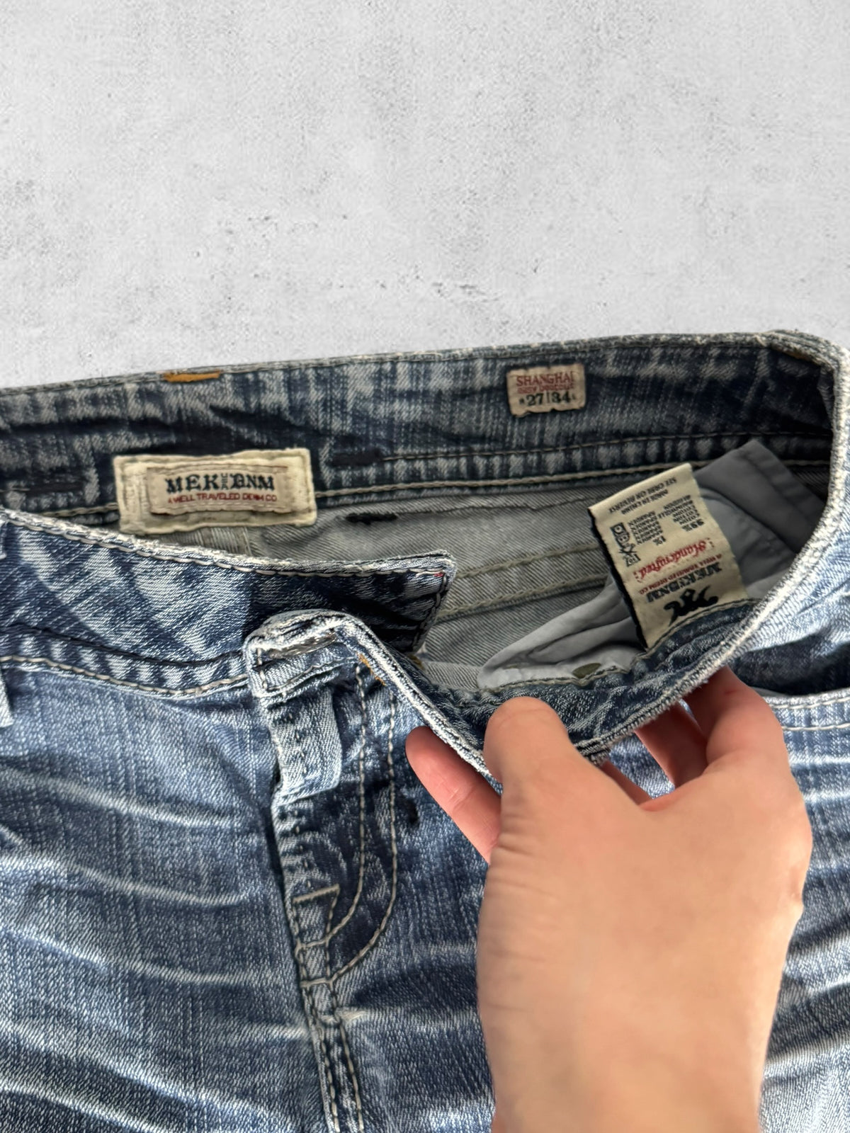 Lågmidjade jeans stl: M