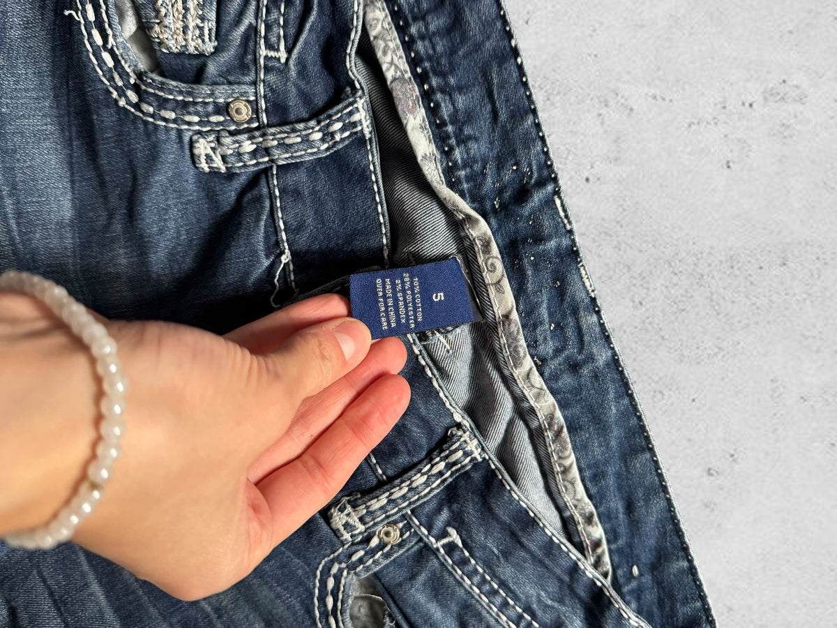 Lågmidjade jeans stl: XS