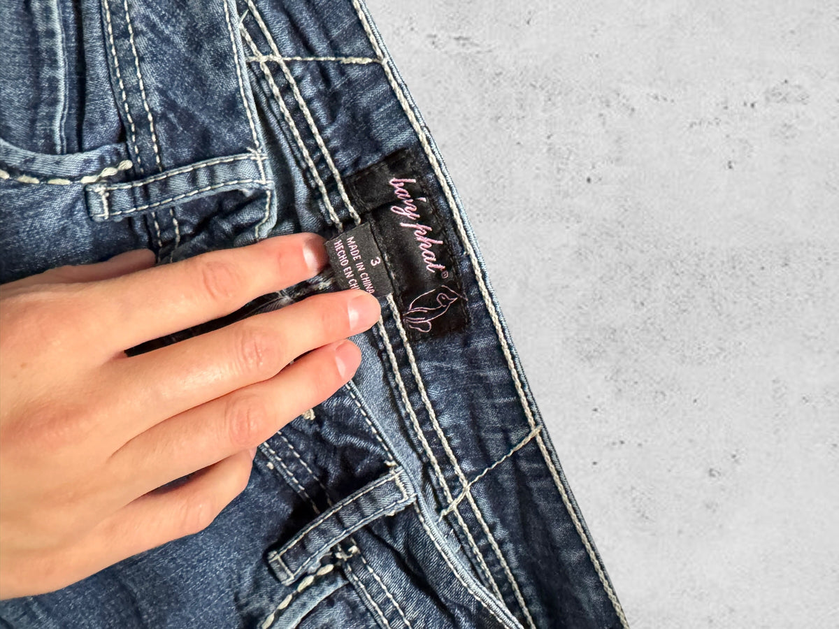 Lågmidjade jeans stl: S