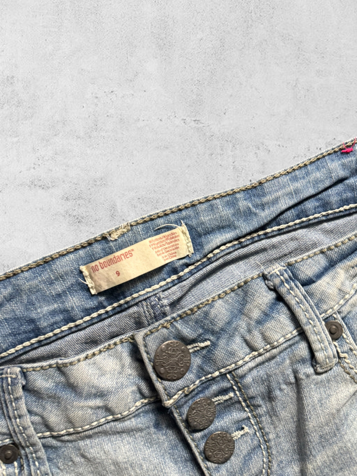 Lågmidjade jeans stl: S
