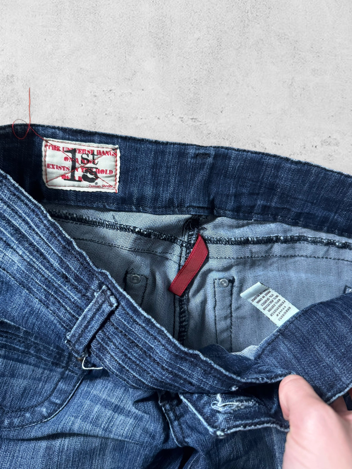 Lågmidjade jeans stl: S