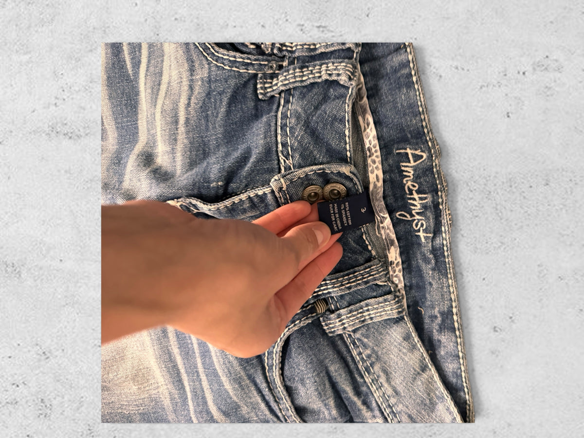 Lågmidjade jeans stl: XS