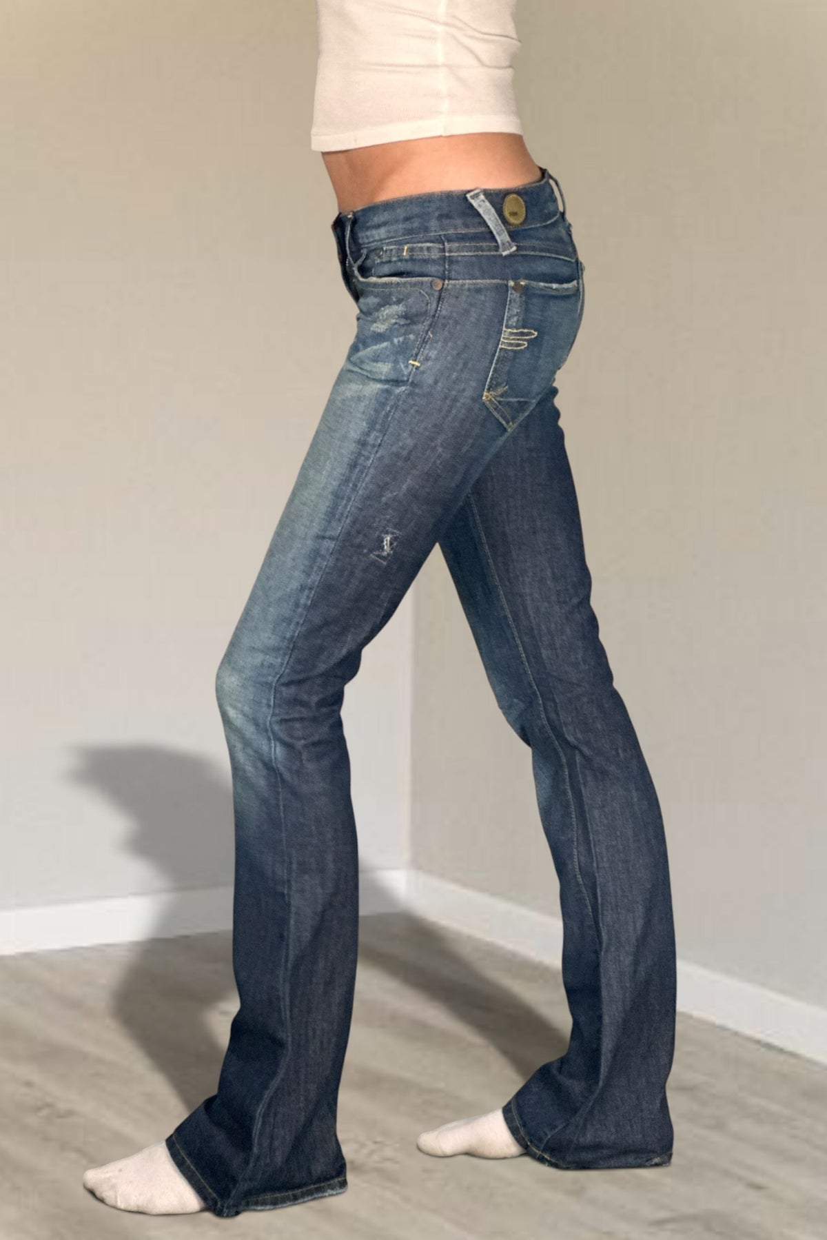 Lågmidjade jeans stl: XS