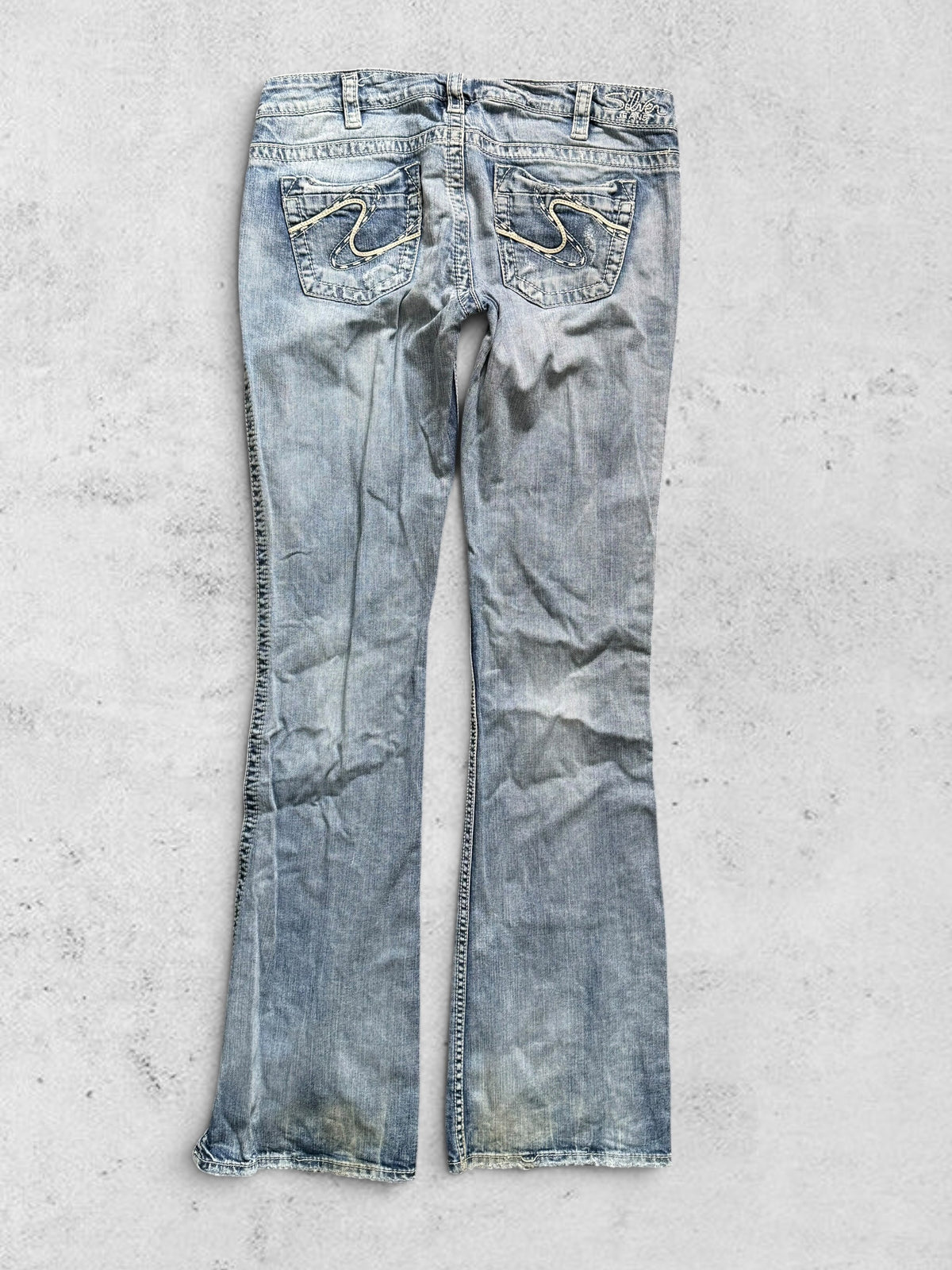 Lågmidjade jeans stl: M