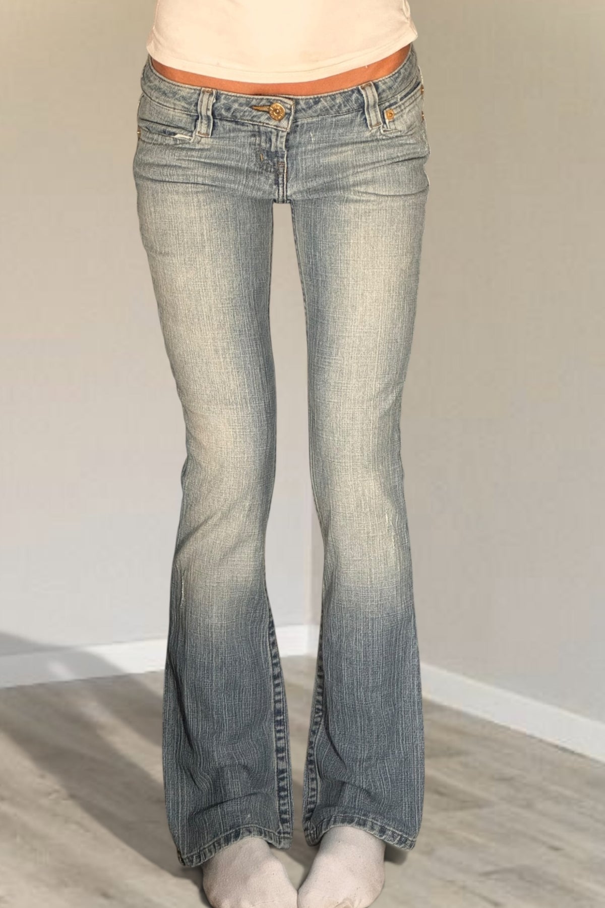 Lågmidjade jeans stl: XS