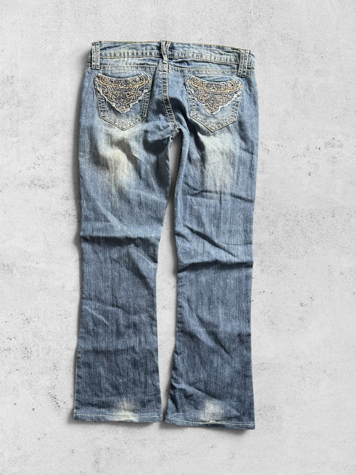 Lågmidjade jeans stl: M