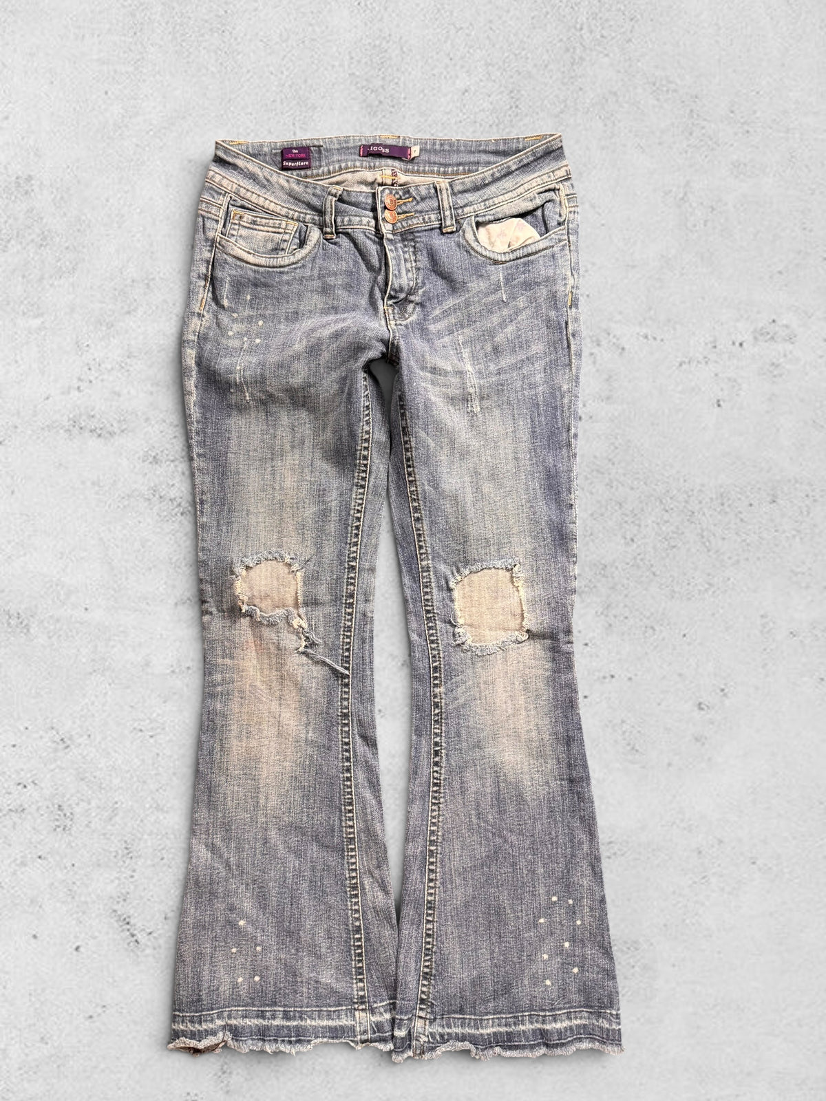Lågmidjade jeans stl: S