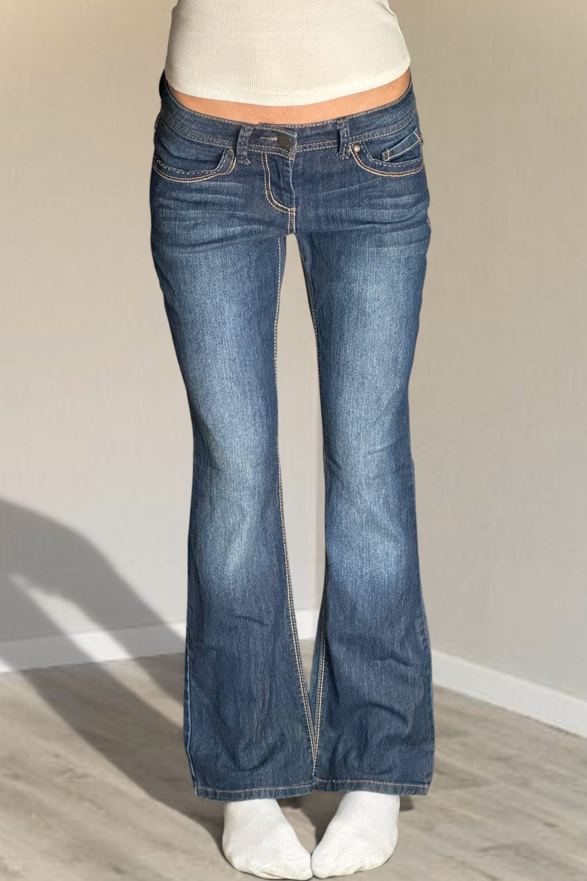 Lågmidjade jeans stl: XS