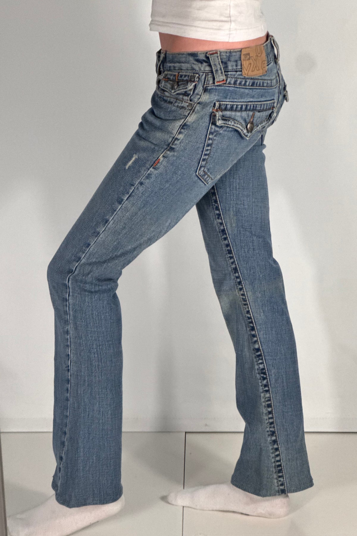 Lågmidjade jeans stl: XXS