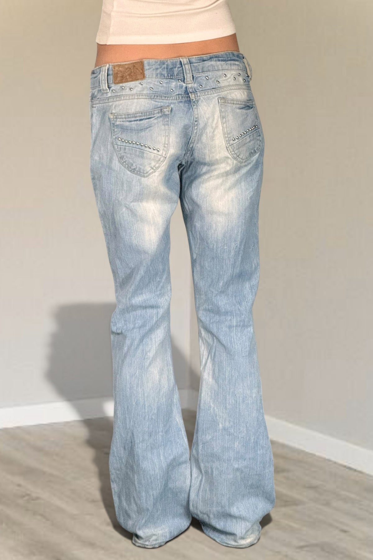 Lågmidjade jeans stl: S
