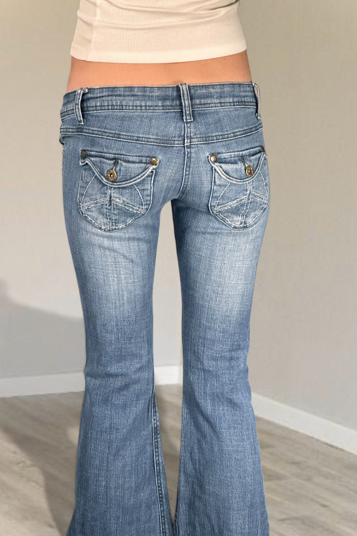 Lågmidjade jeans stl: XS