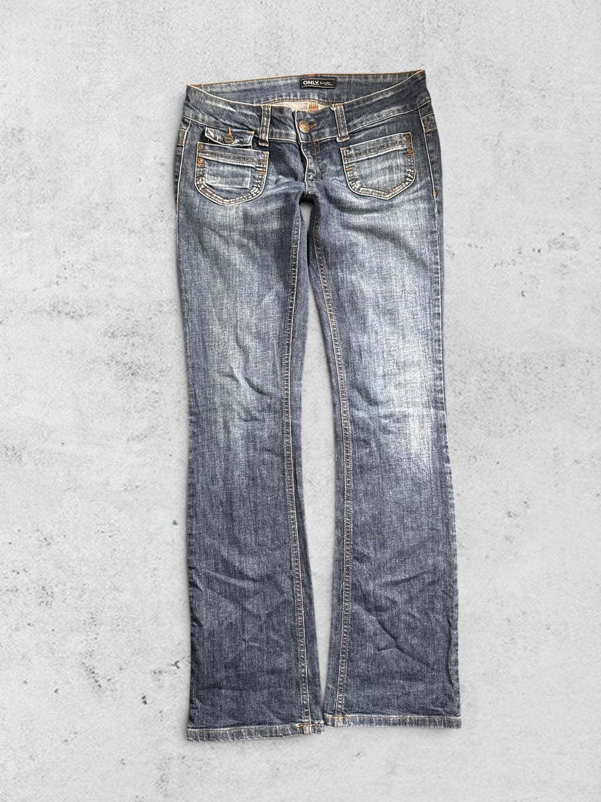 Lågmidjade jeans stl: S