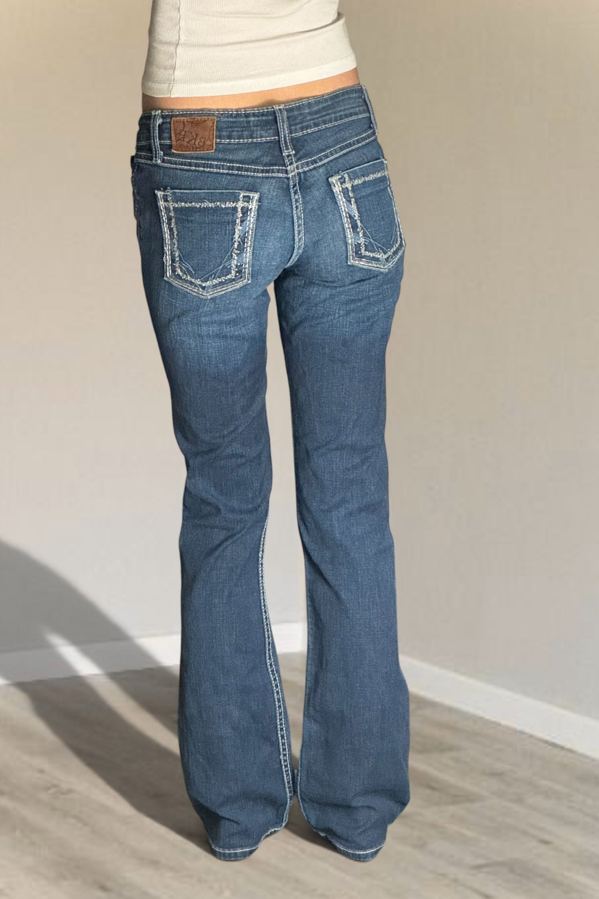 Lågmidjade jeans stl: XS