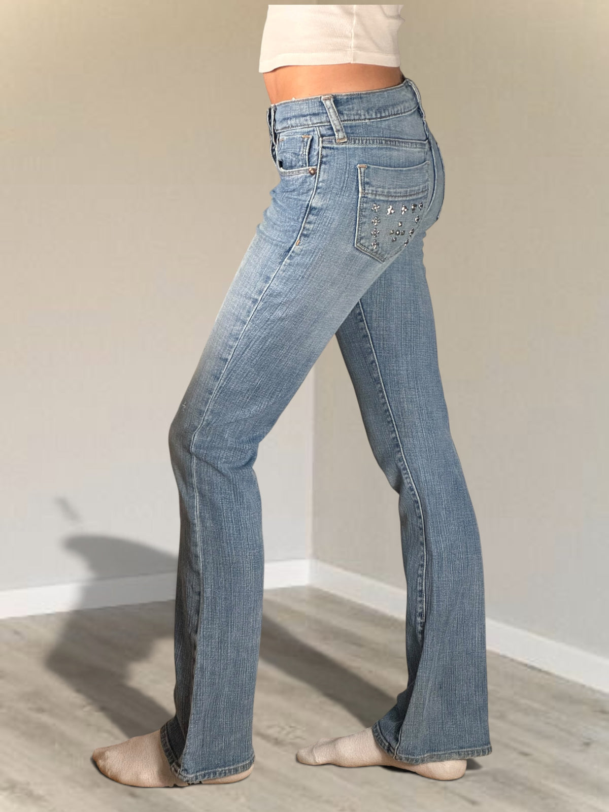 Low-rise jeans size: XS