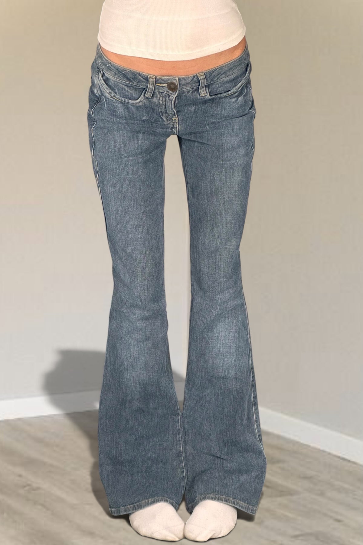 Lågmidjade jeans stl: XS