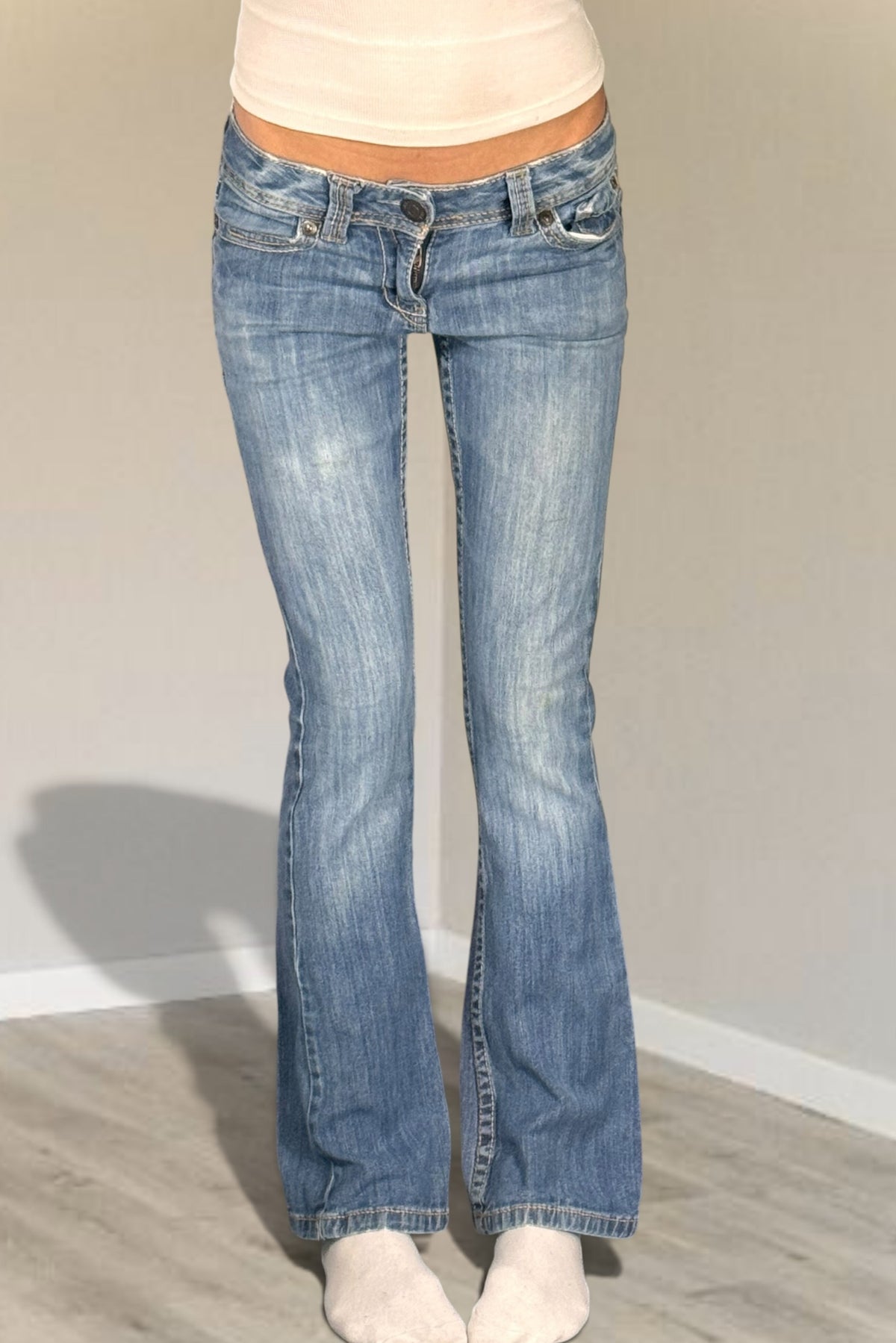Lågmidjade jeans stl: XS
