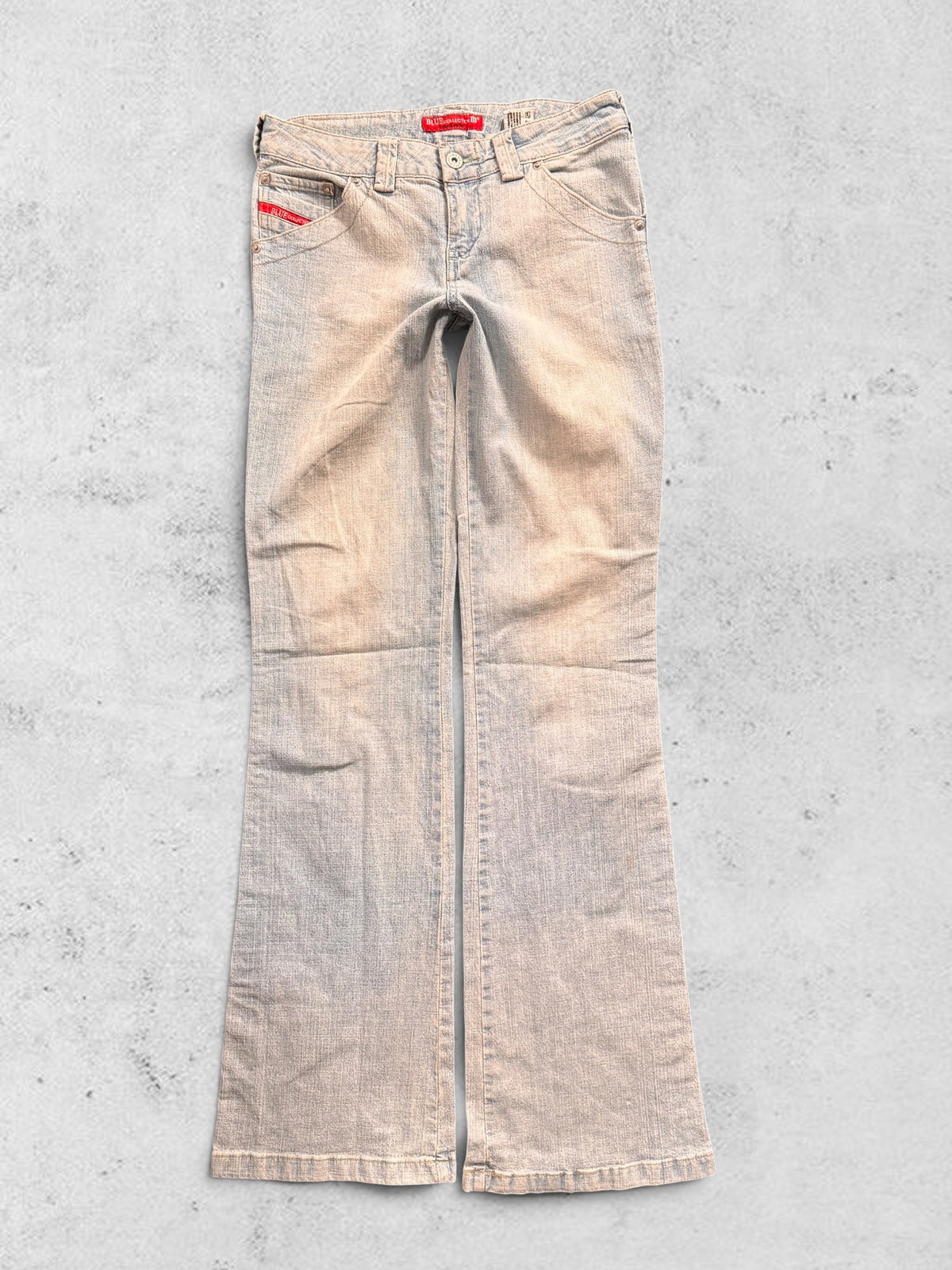 Utsvängda jeans stl: XS