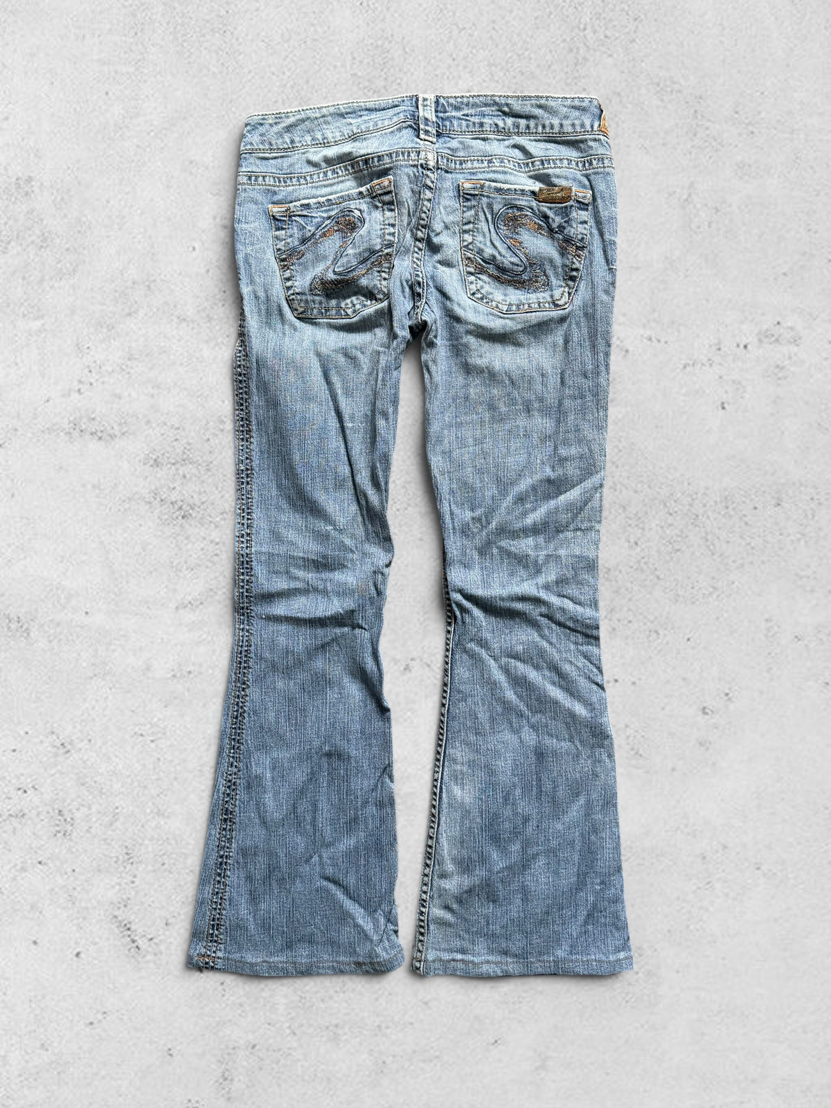 Lågmidjade jeans stl: S