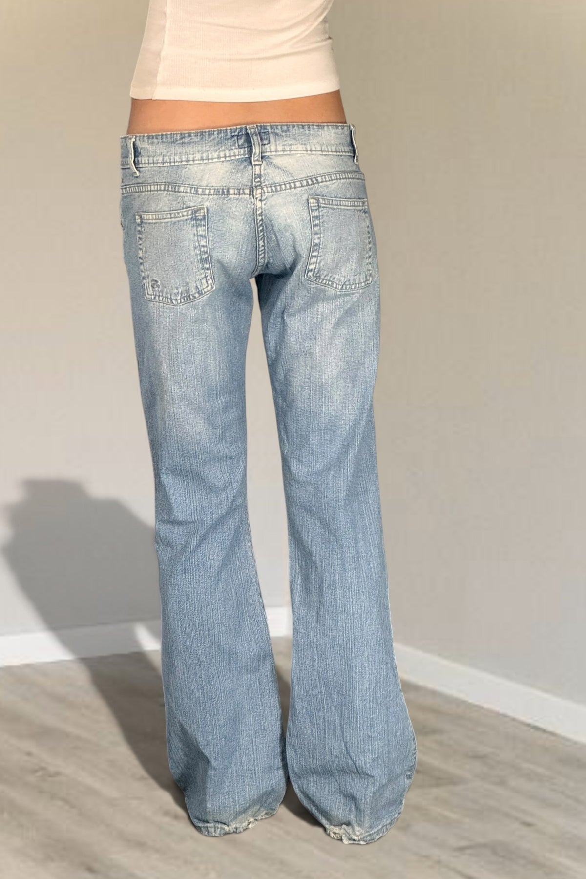 Lågmidjade jeans stl: M