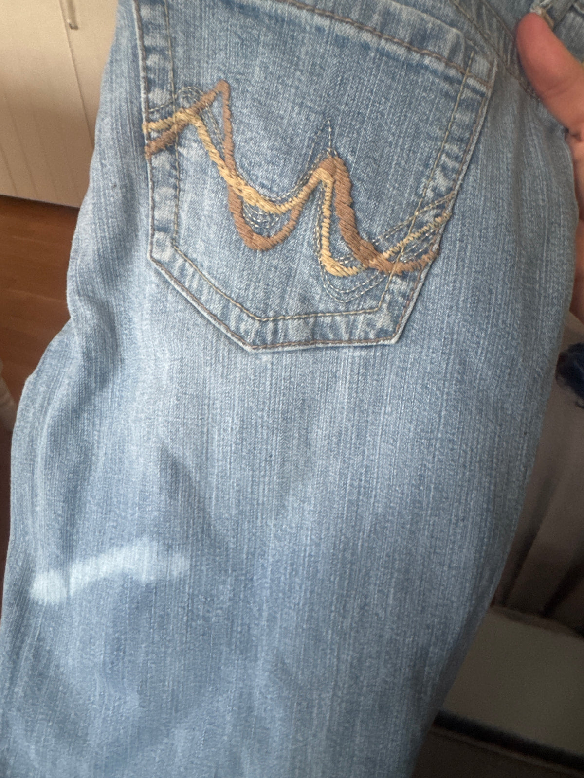Lågmidjade jeans stl: S/M