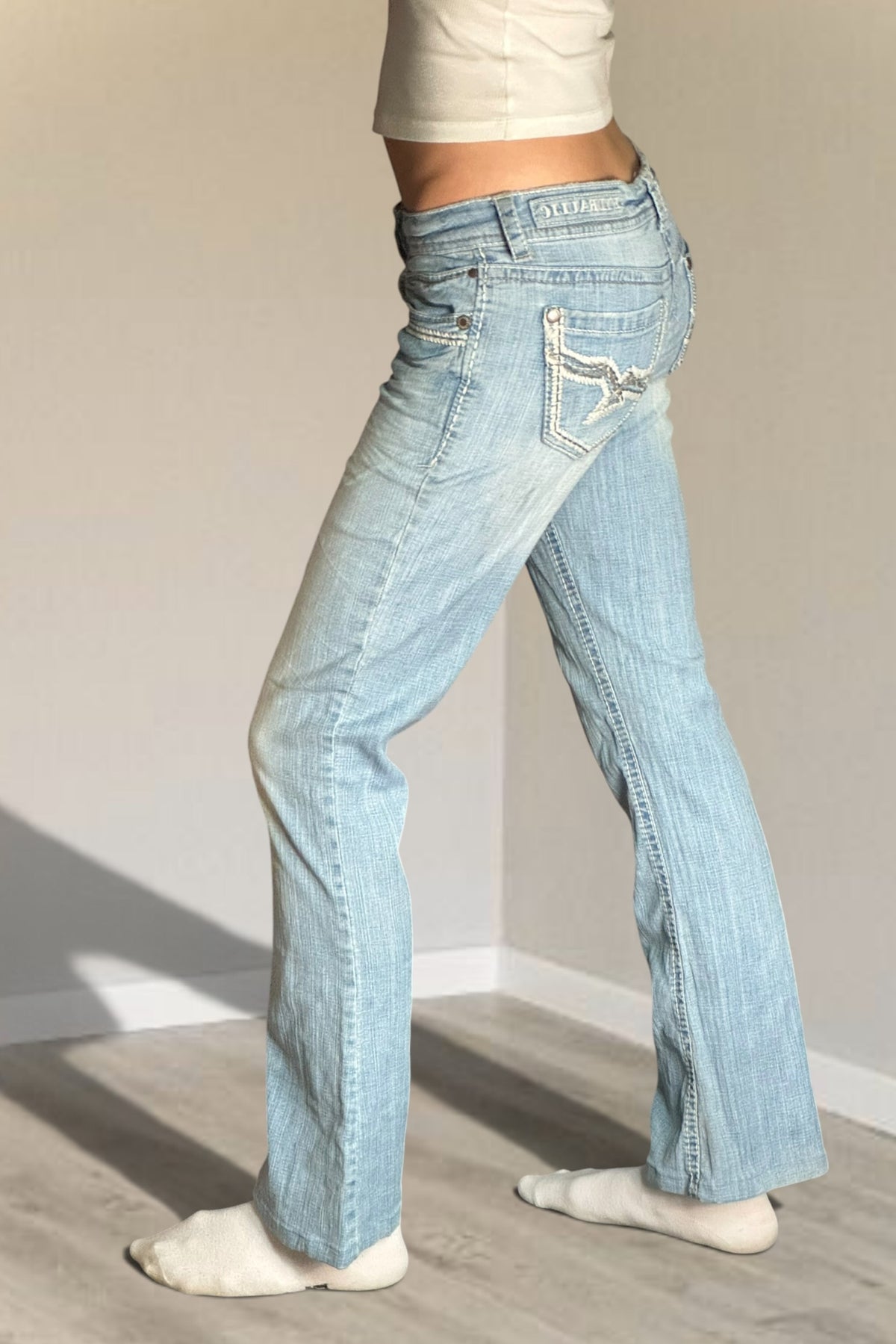 Lågmidjade jeans stl: XXS