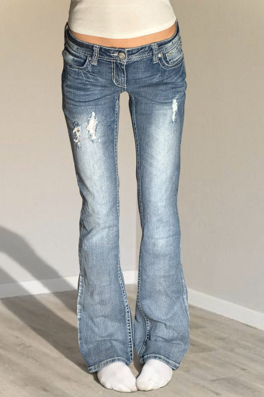 Lågmidjade jeans stl: XS